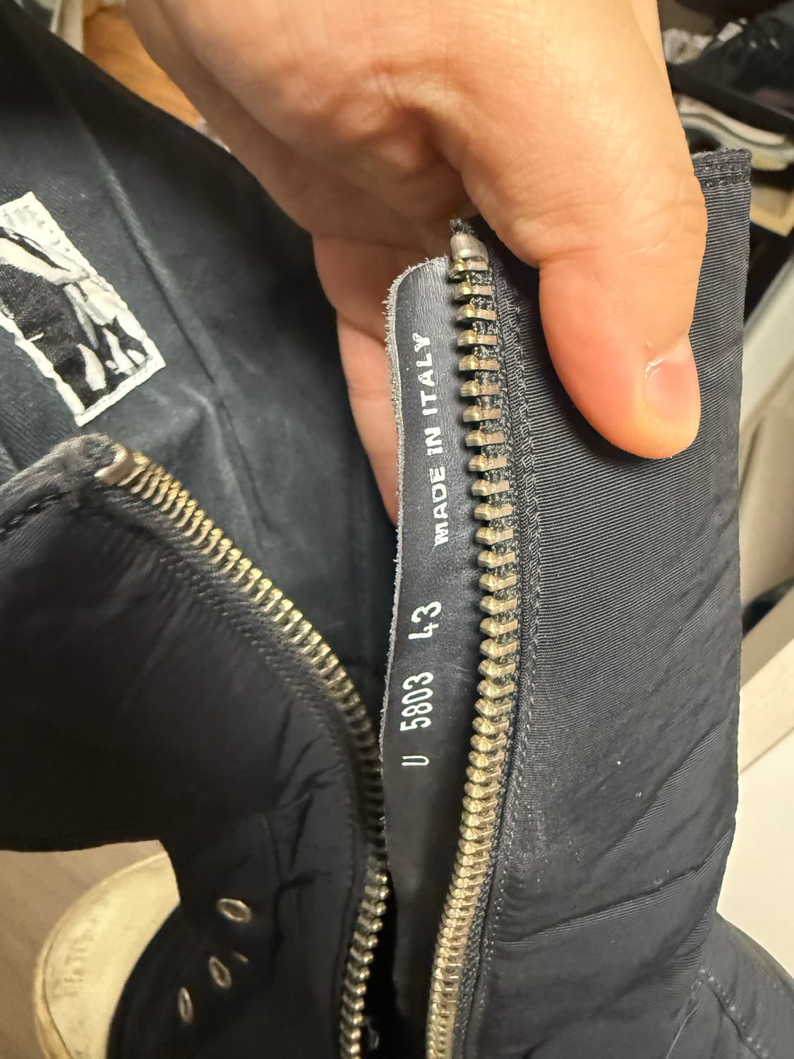 릭오웬스 롱라몬즈 43 나일론 상품이미지3