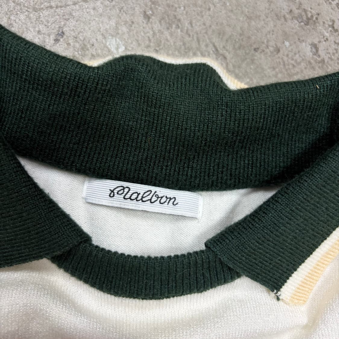 말본 골프 반팔 니트 [2382] 상품이미지7