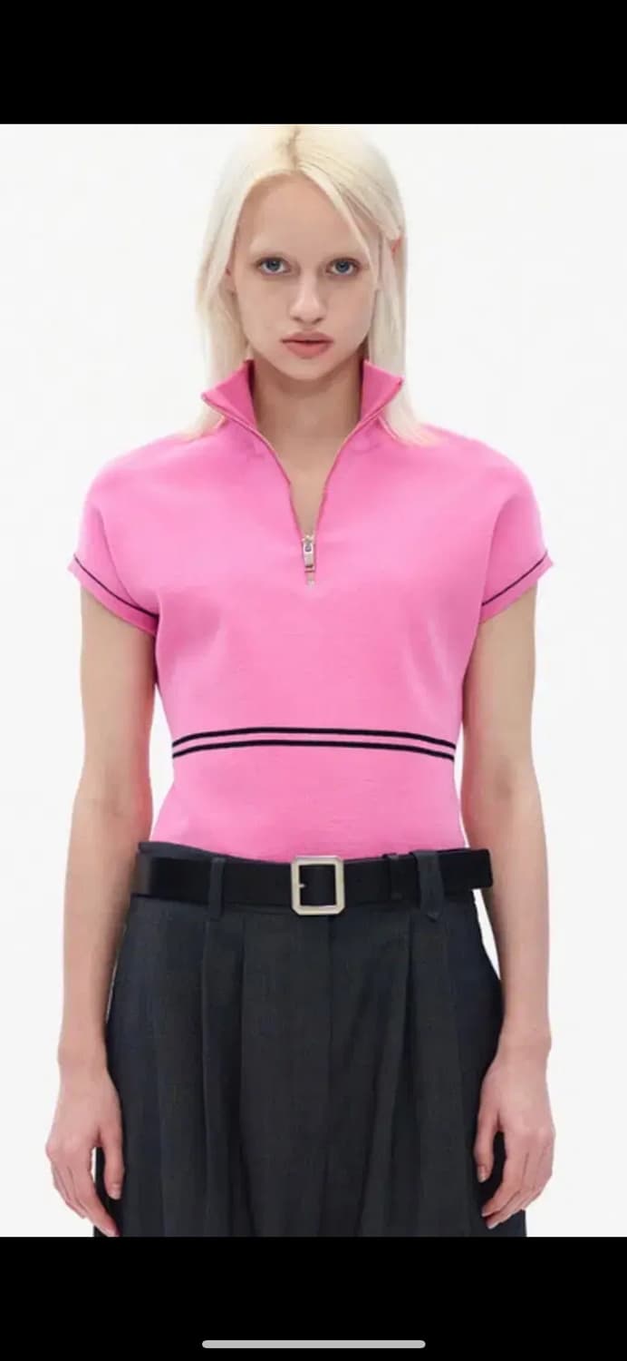 더오픈프로덕트 HALF ZIP HIGH NECK KNIT 상품이미지1