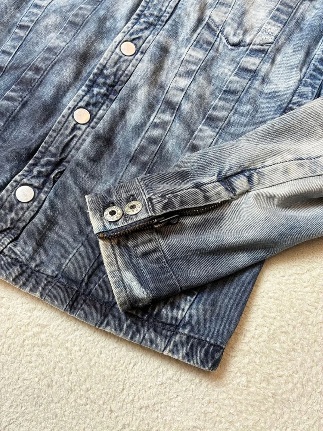 디젤 00's 워시드 데님 트러커 셔츠 자켓 PN6368 상품이미지3