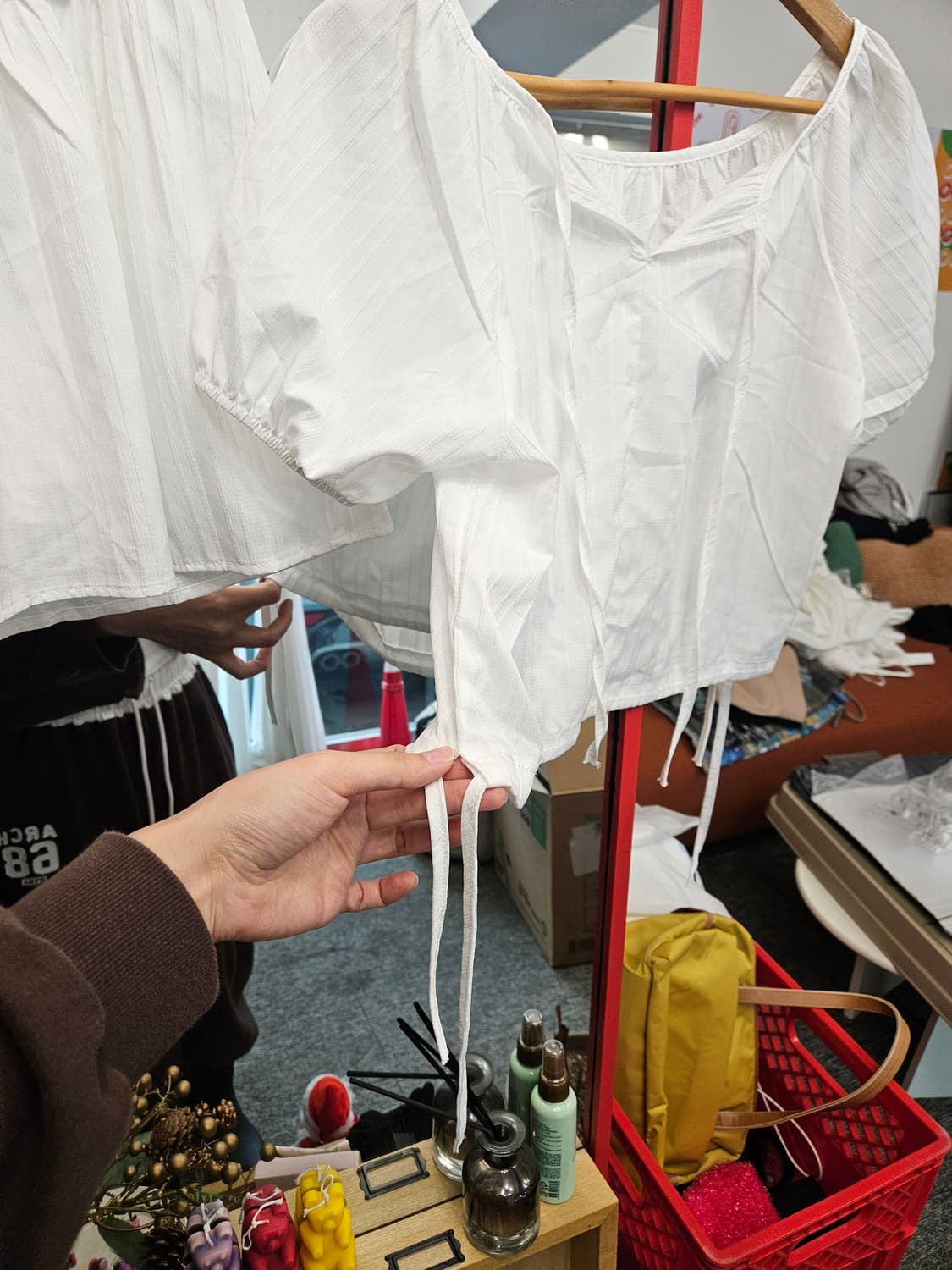 새상품) 여름 화이트 셋업 상품이미지3