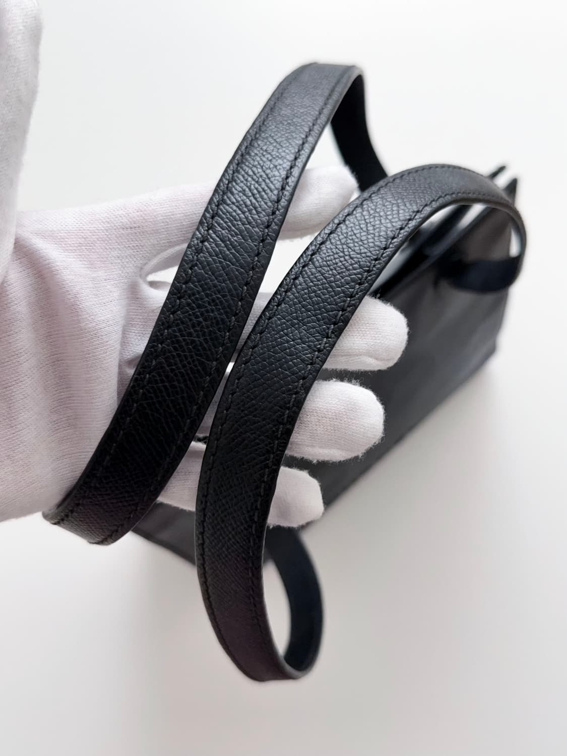 샤넬 캐비어 스퀘어 숄더백 상품이미지5