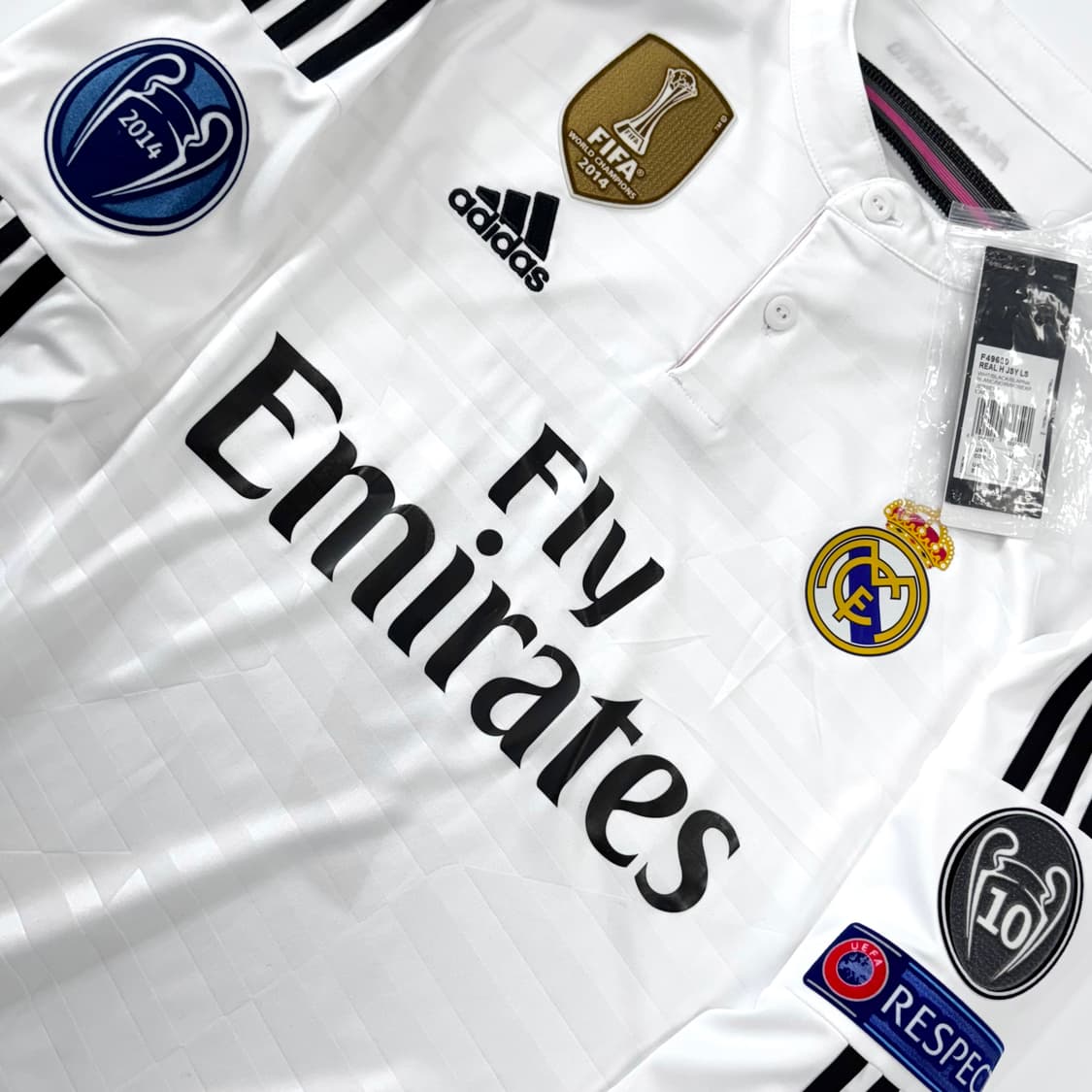 아디다스 14 15 레알 마드리드 홈 호날두 긴팔 유니폼 상품이미지3