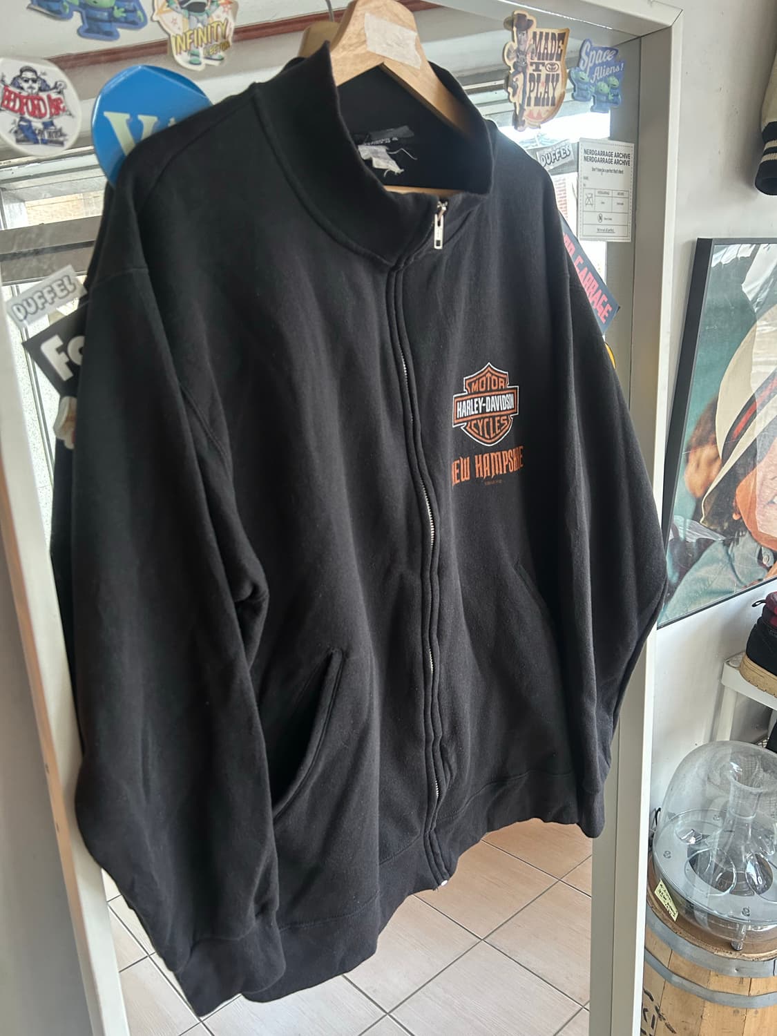 할리데이비슨 스웻집업자켓 상품이미지1