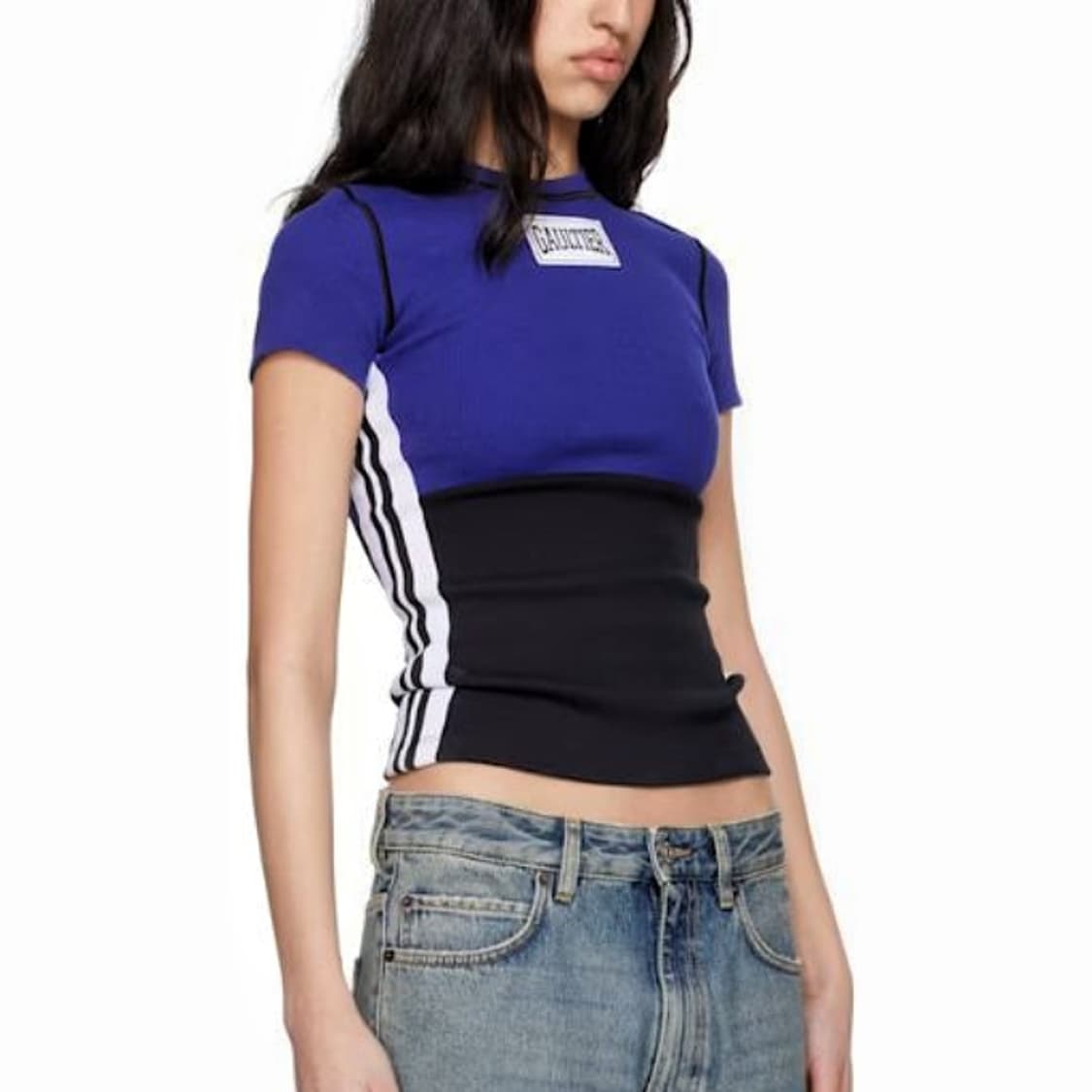 장 폴 고티에 2025 로고 패치 티셔츠 상품이미지1