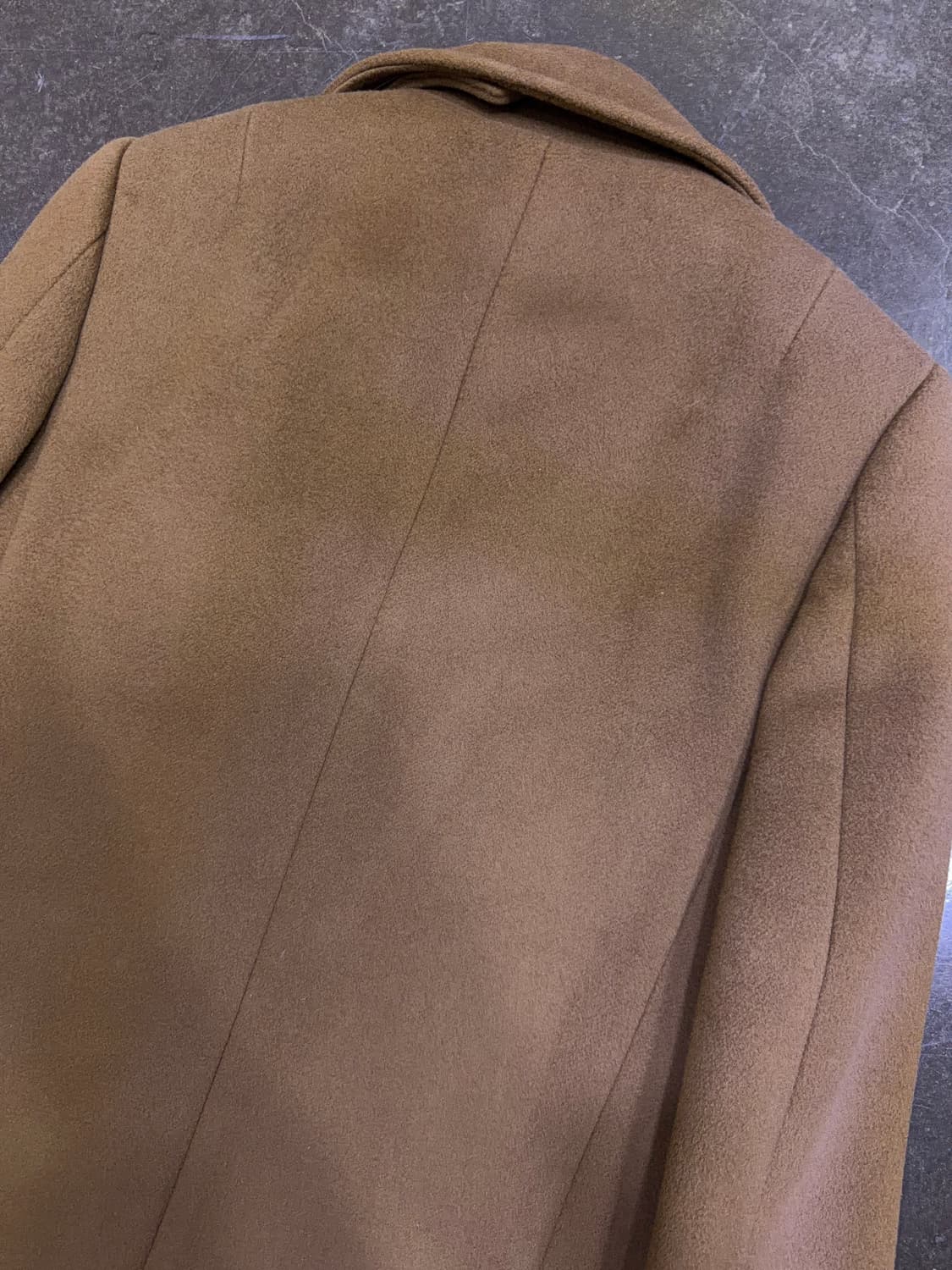 타임옴므 클래식 피코트 울 캐시미어 블렌드 카멜 95 상품이미지7