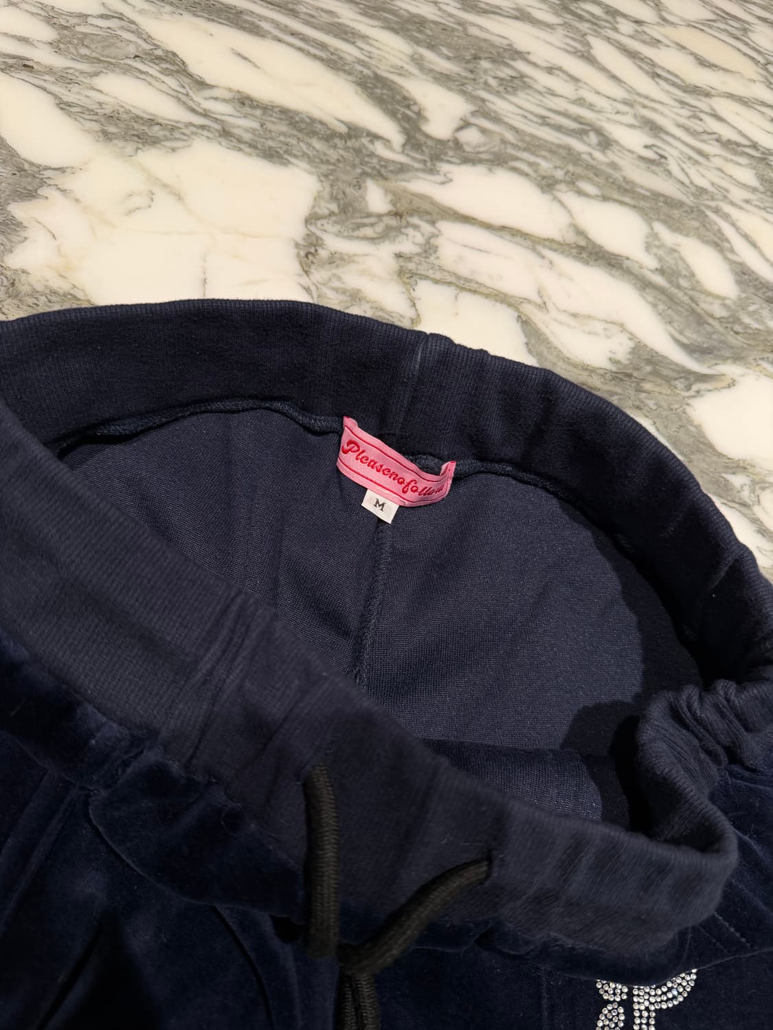 플리즈노팔로우 벨벳 팬츠 벨루어 상품이미지3