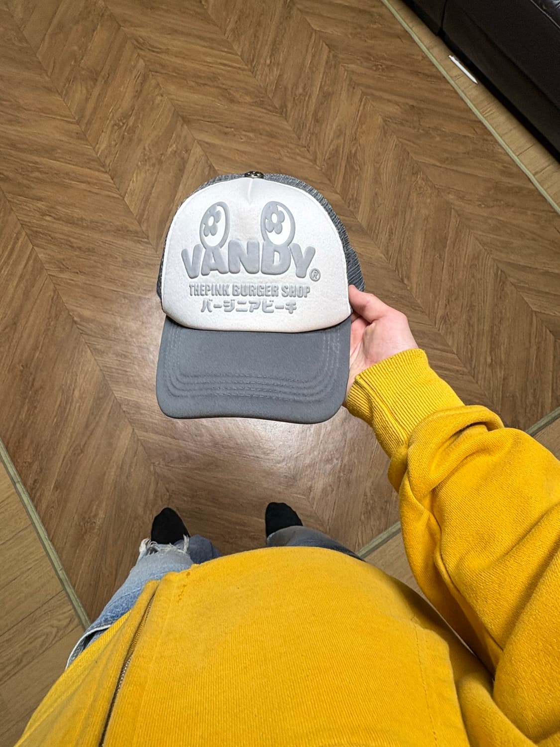 반디더핑크 트리커 캡 상태 최상 상품이미지1