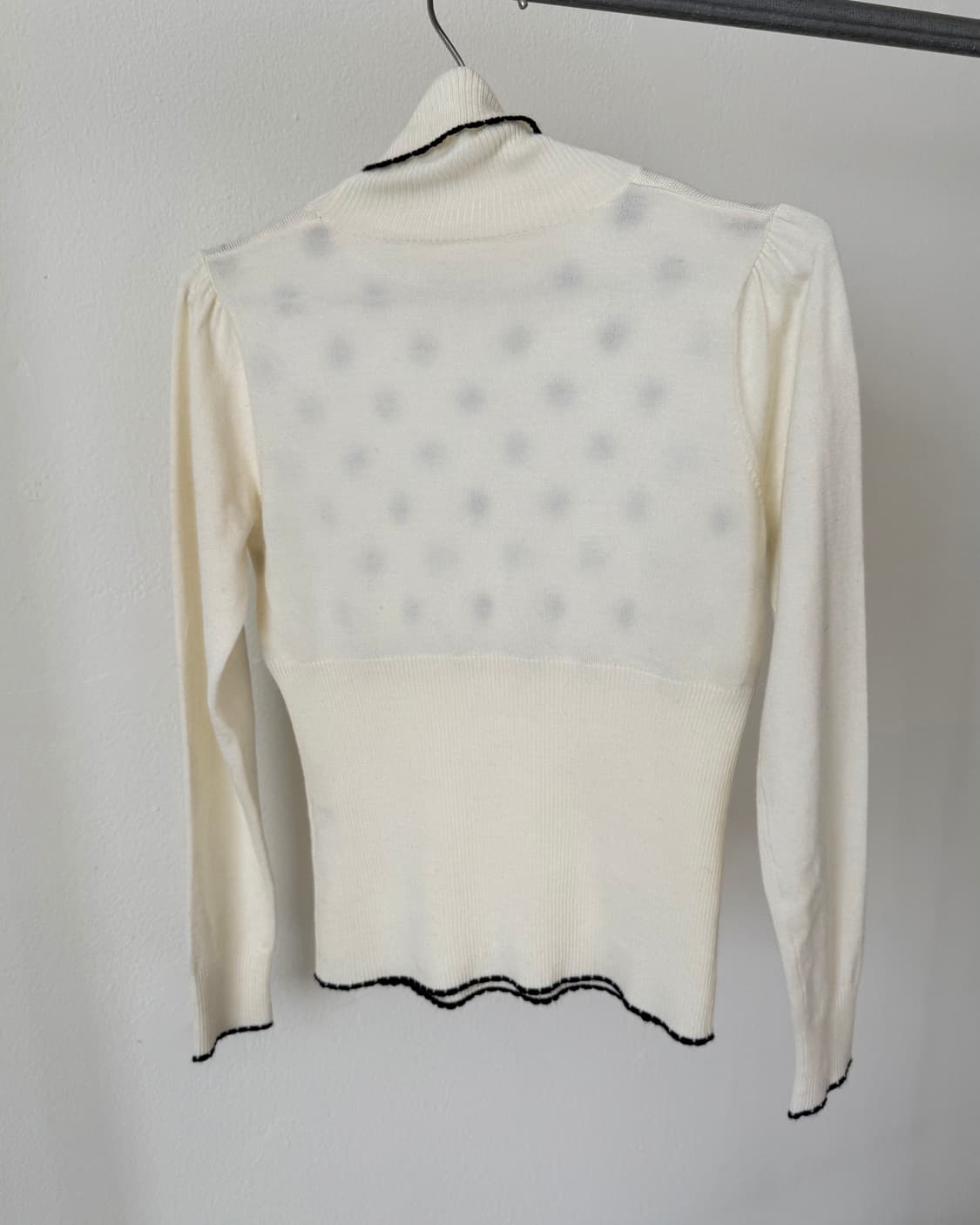 빈티지 도트 폴라티 상품이미지3