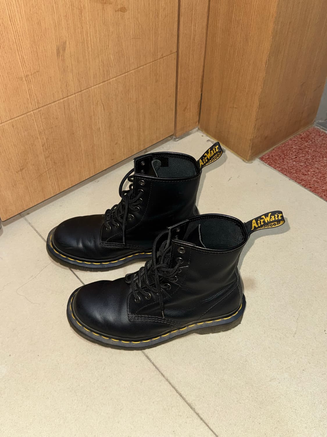 닥터마틴 1460 8홀 나파 무광 블랙 부츠 230 상품이미지3