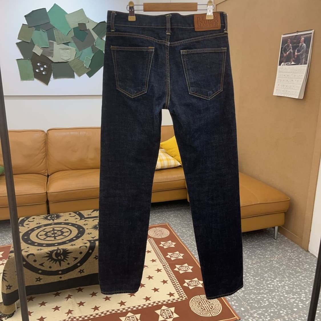 데님 인디고 마스터 셀비지 진청 데님팬츠 30인치 C08631 상품이미지4