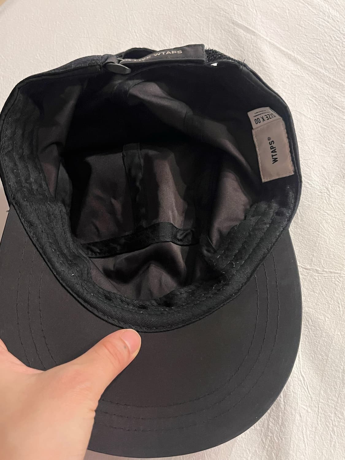 WTAPS 블랙 볼캡 상품이미지2