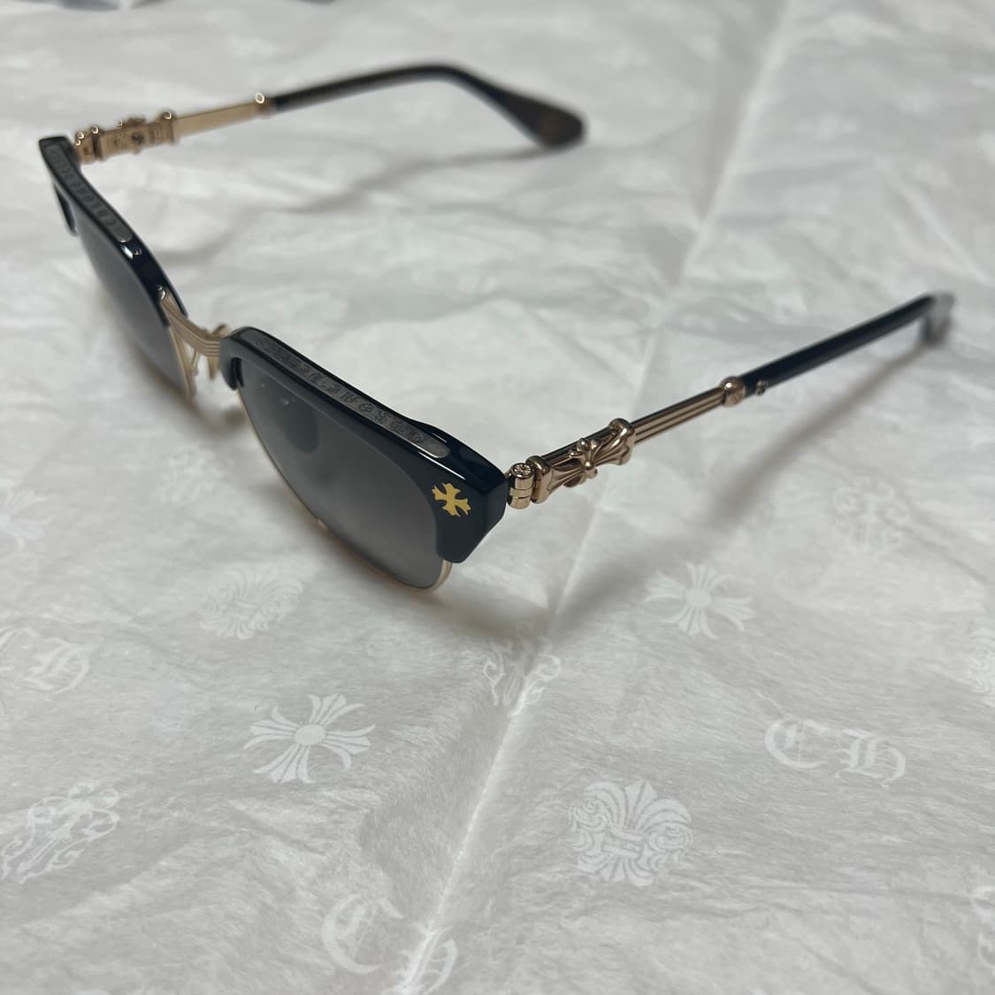 크롬하츠 보넨노이슈어1 블랙골드 선글라스 새제품 판매합니다 상품이미지5