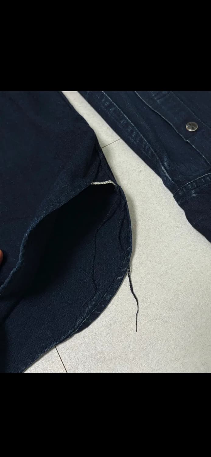 퓨어 블루 재팬 인디고 웨스턴 데님 셔츠 상품이미지8