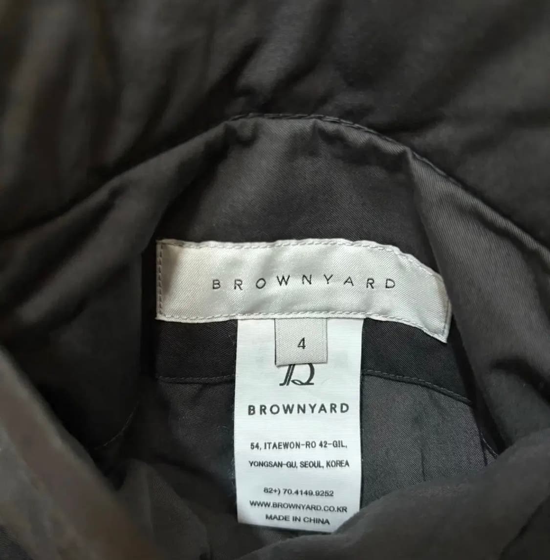 브라운야드 ma-1 마원 블랙 4사이즈 상품이미지2