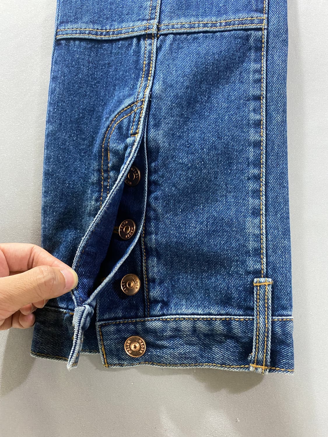 Heder Helen Indigo Love Denim Pants 상품이미지3