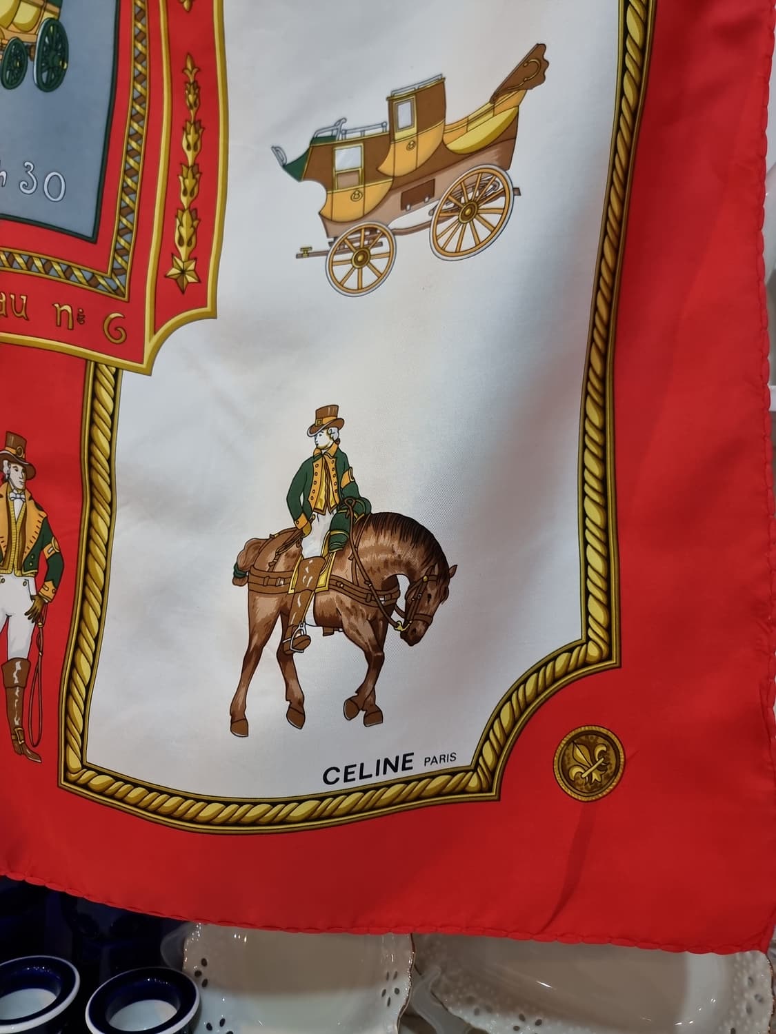 셀린느 빈티지 스카프 상품이미지4