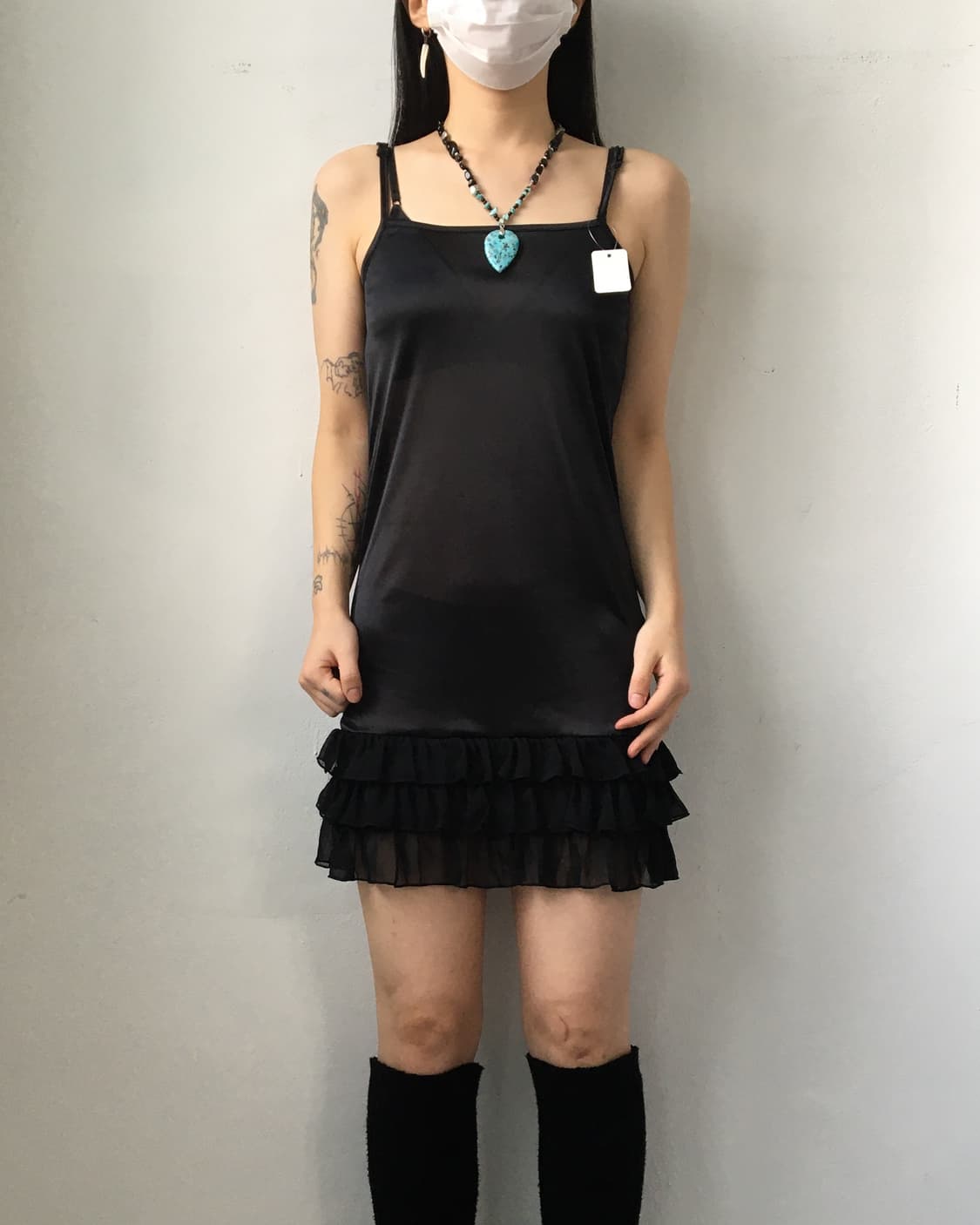 Frill point slip onepiece 상품이미지4