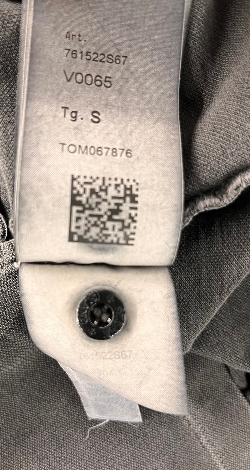 스톤아일랜드 반팔 카라티 S 그레이 상품이미지8