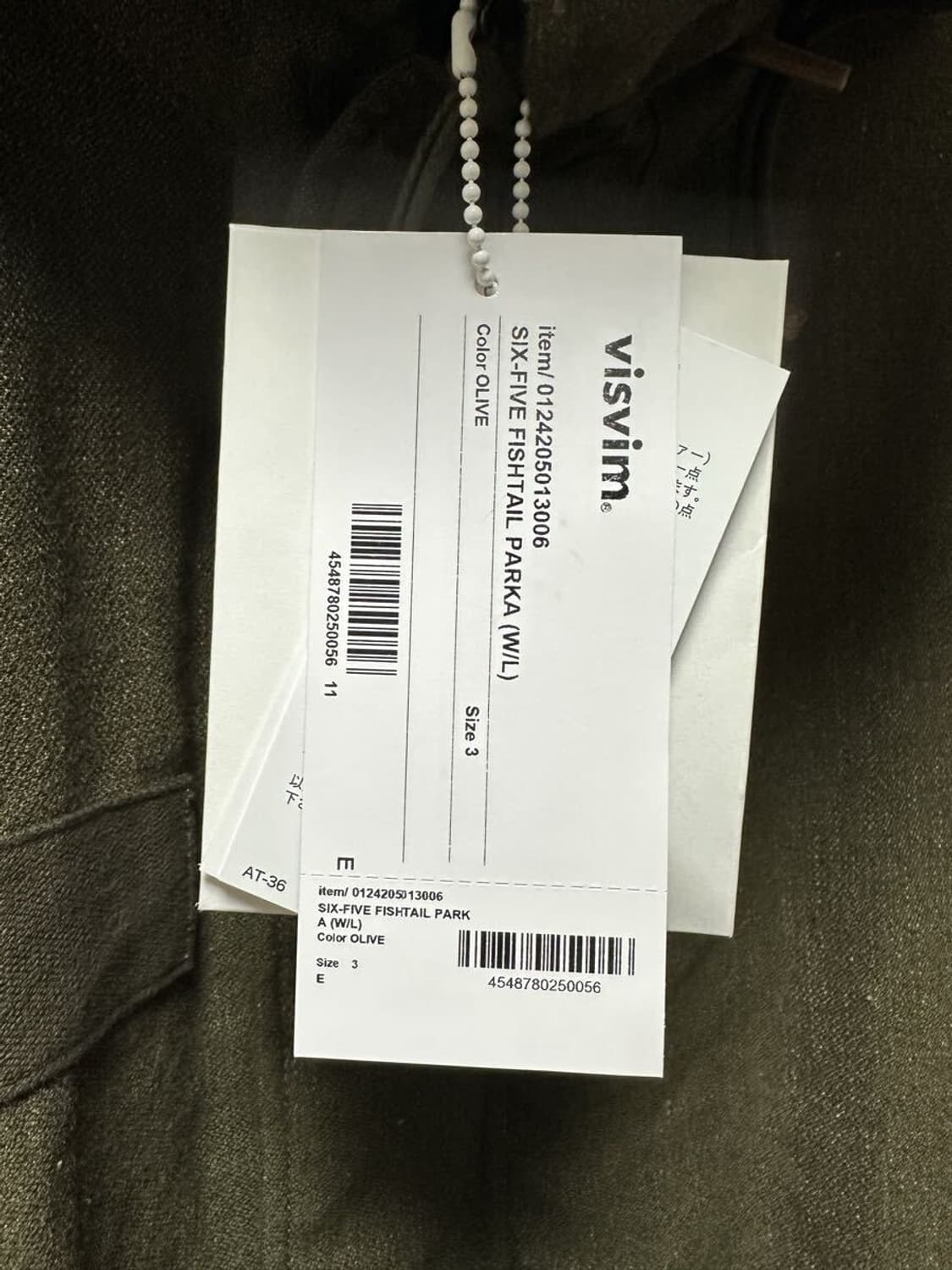 24aw SIX-FIVE FISHTAIL PARKA(W/L) 상품이미지7