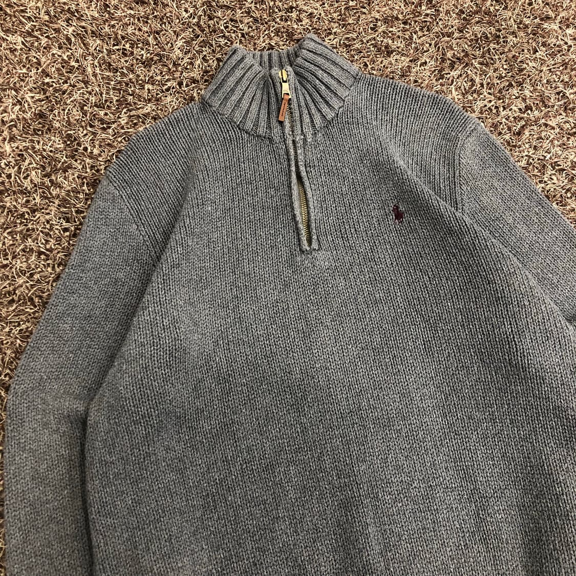 폴로 랄프로렌 하프집업 코튼 니트 상품이미지2