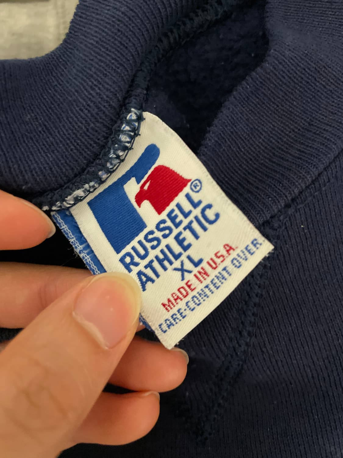 90s 러셀 맨투맨 티셔츠 USA 스웨트셔츠 XL 상품이미지3