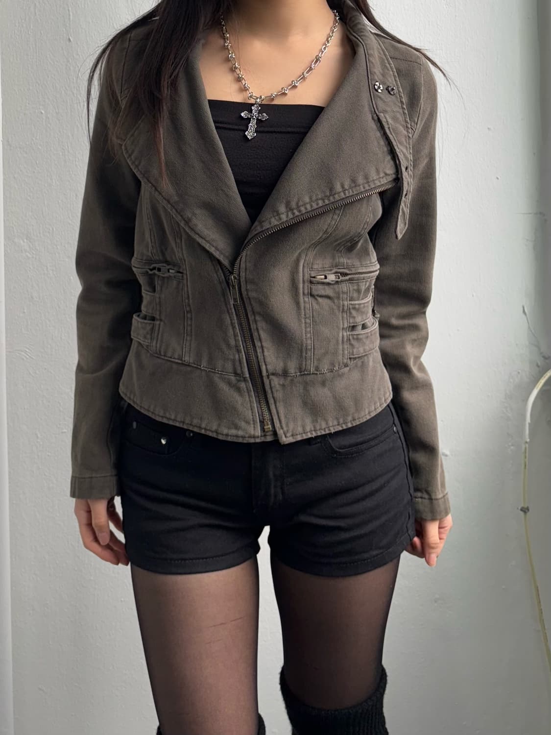 Vintage Brown Jacket  상품이미지3