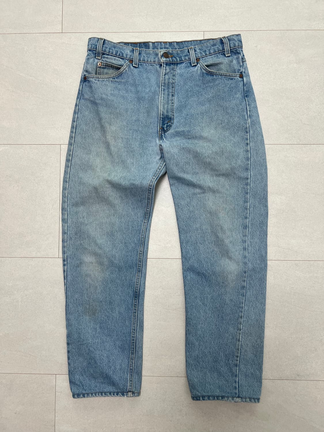 빈티지 리바이스 505 오렌지탭 연청 Made in USA 상품이미지1