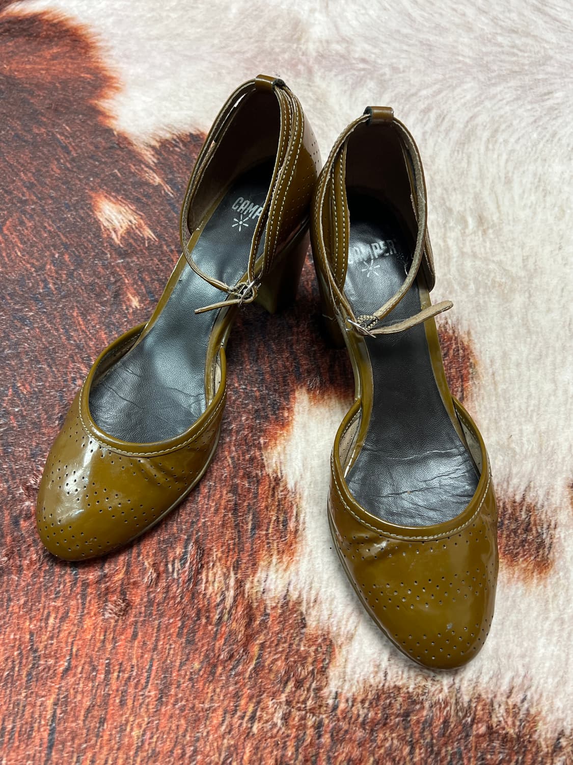 [37] CAMPER 캠퍼 브라운 메리제인 구두 상품이미지2