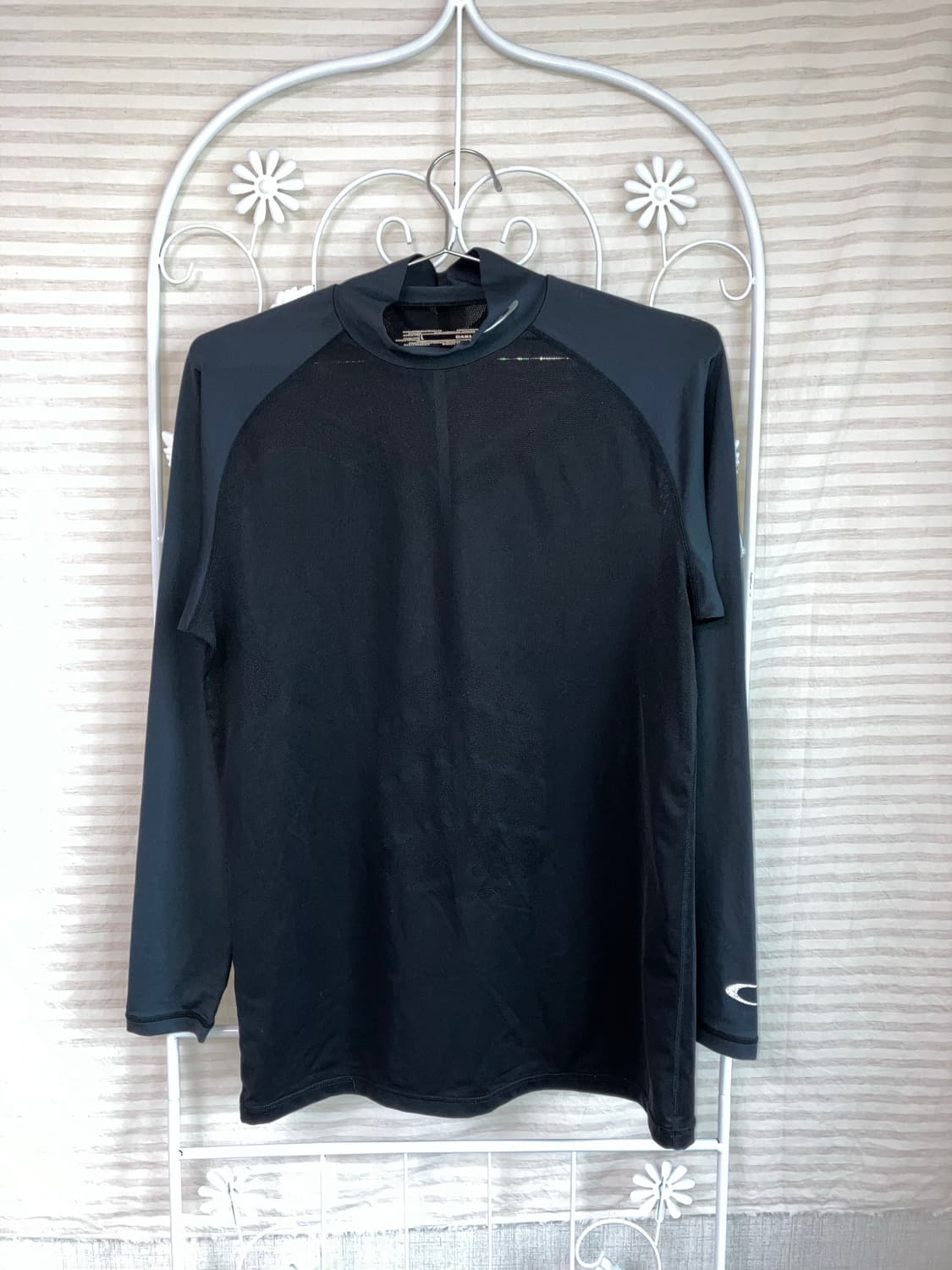 빈티지 블랙 오클리 롱슬리브 y2k 스트릿 갸루 펑키484 상품이미지1