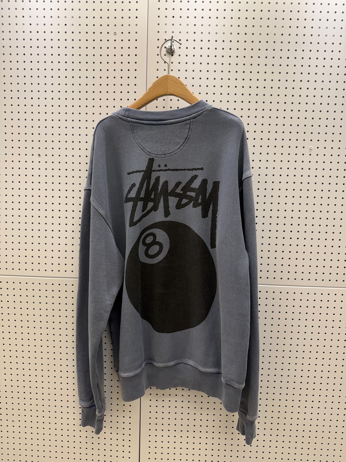 스투시 8볼 피그먼트 다이드 맨투맨 U1541 상품이미지3