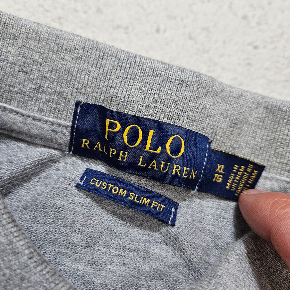 폴로 랄프 로렌 신형 카라티 XL 상품이미지3