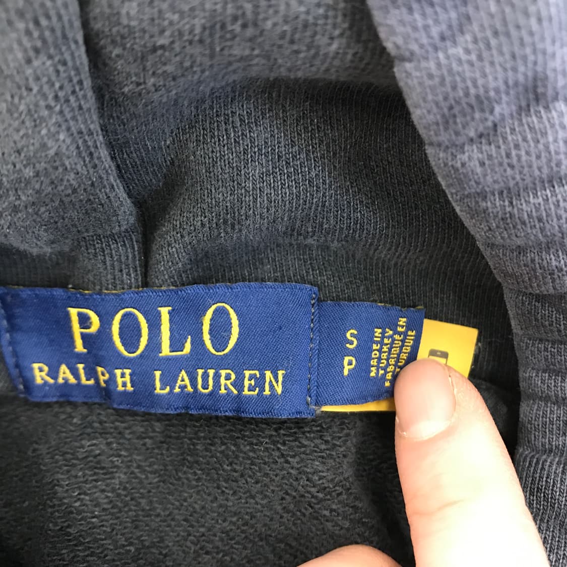 폴로 랄프로렌 가먼트다잉 후드 QR제품 [S/P] 상품이미지4