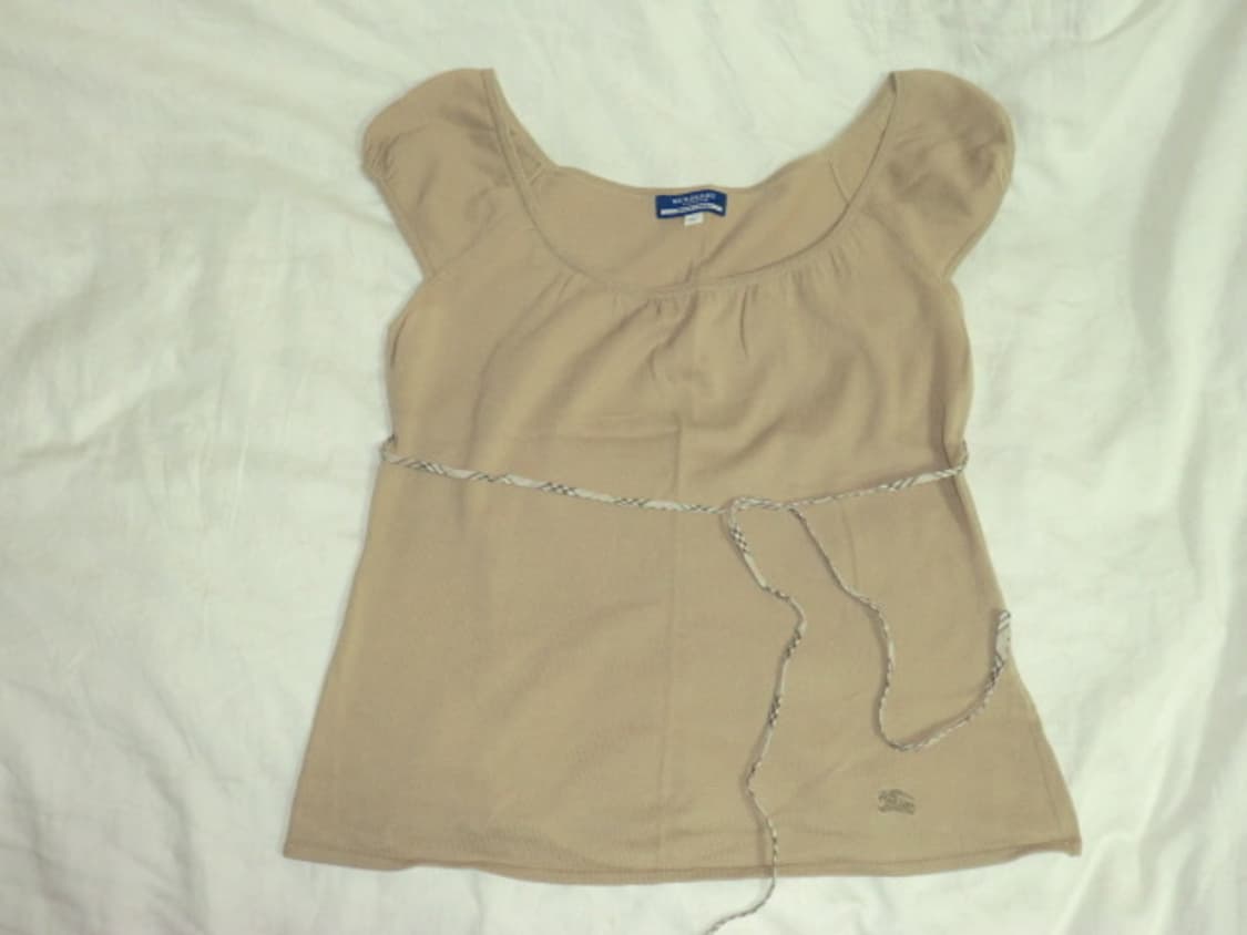 실사✨ 버버리 리본 반팔니트 상품이미지1