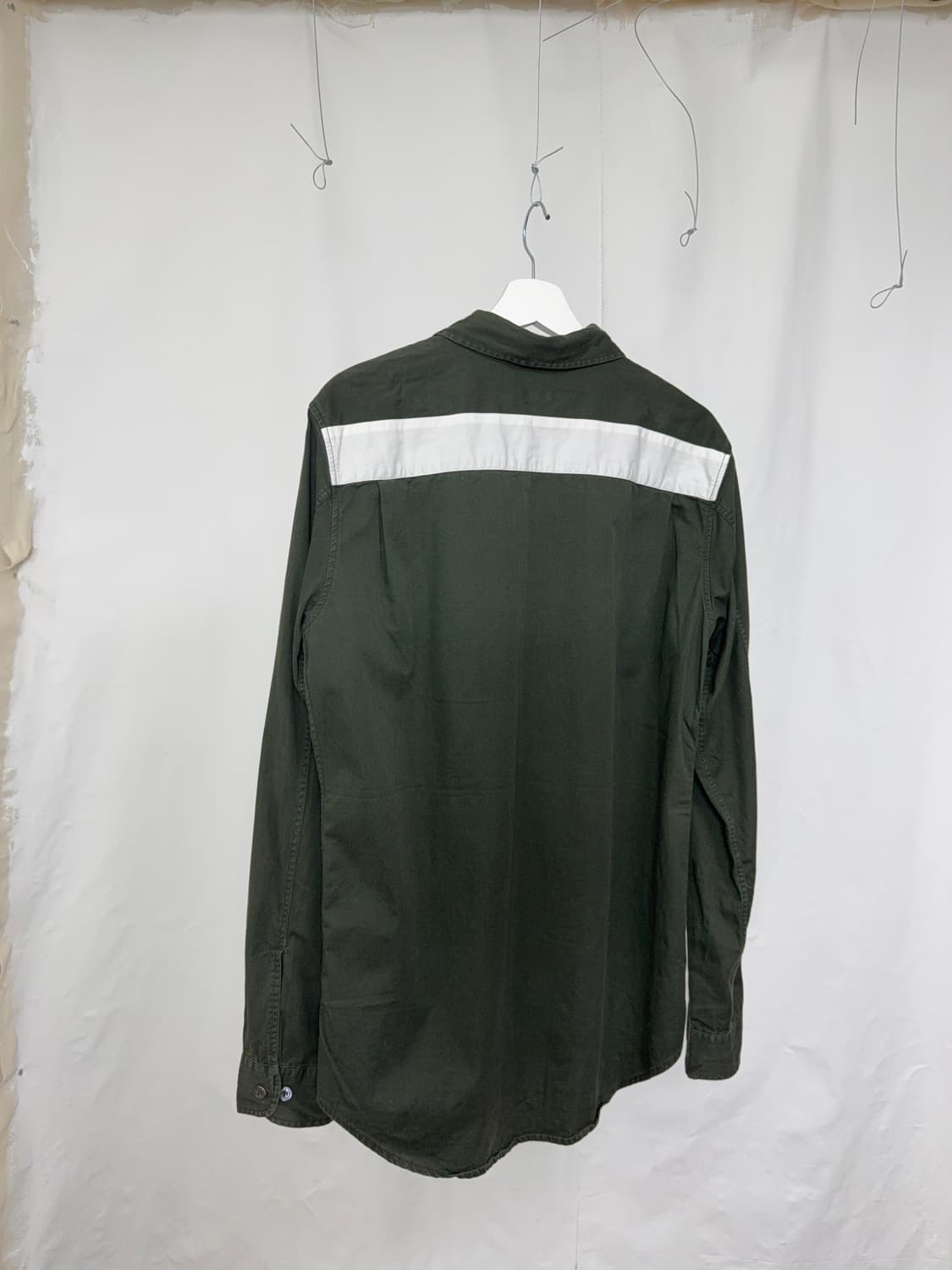 Helmut lang 1998 back stripe shirt 상품이미지3