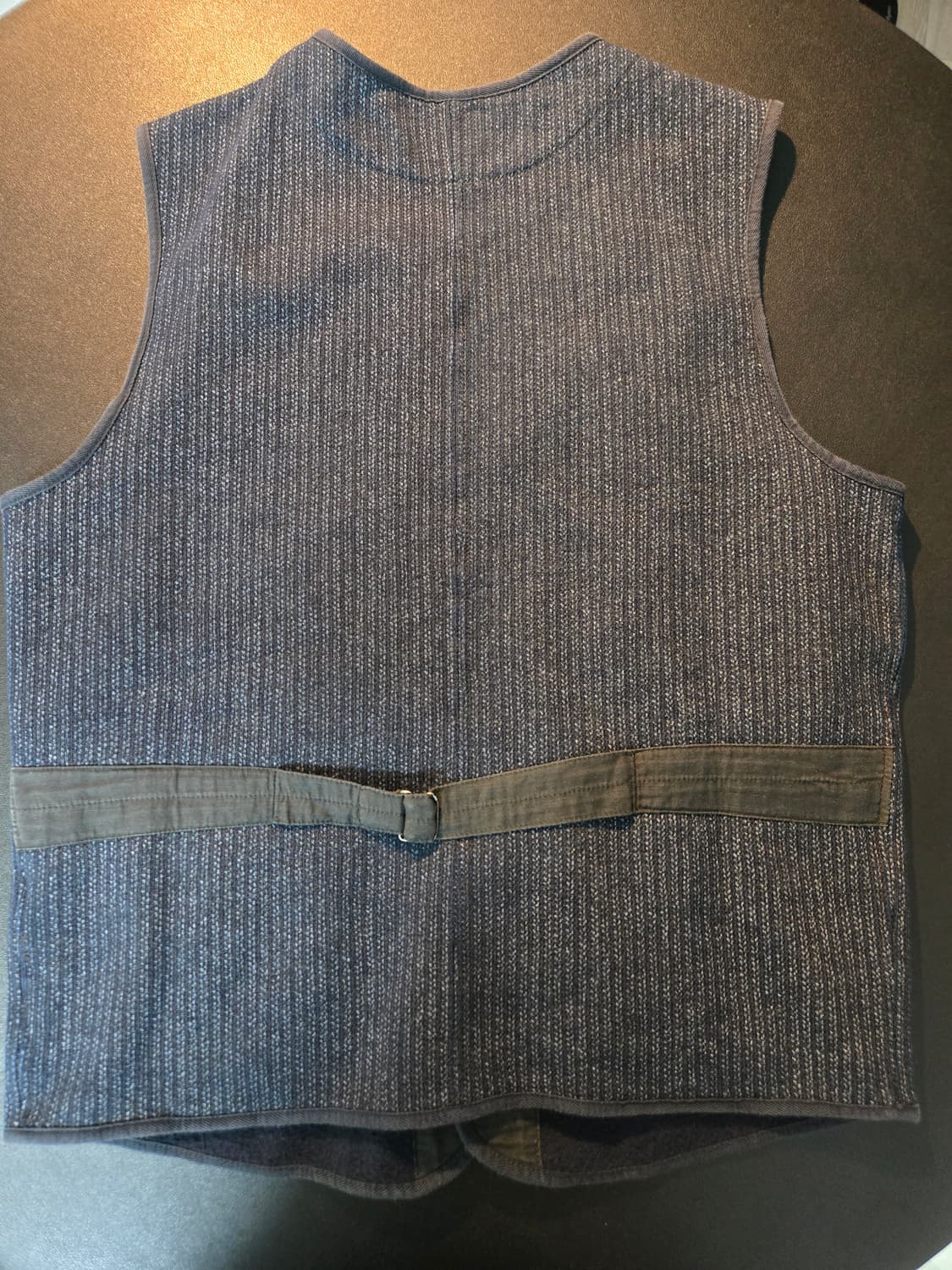 RRL 프린트 인디고 플리스 베스트 상품이미지4