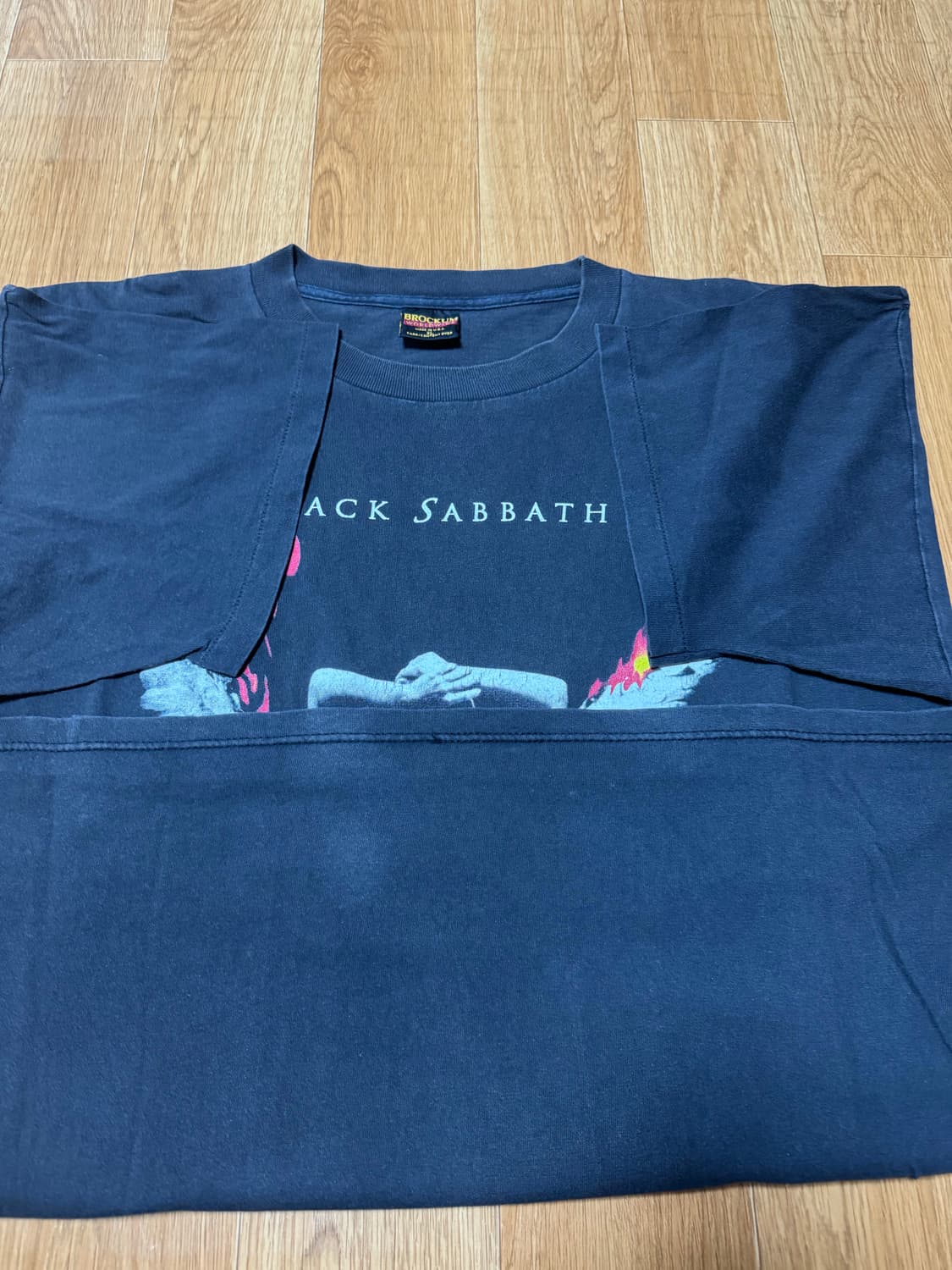 90s 블랙사바스 1994s 빈티지 투어 티셔츠 상품이미지5