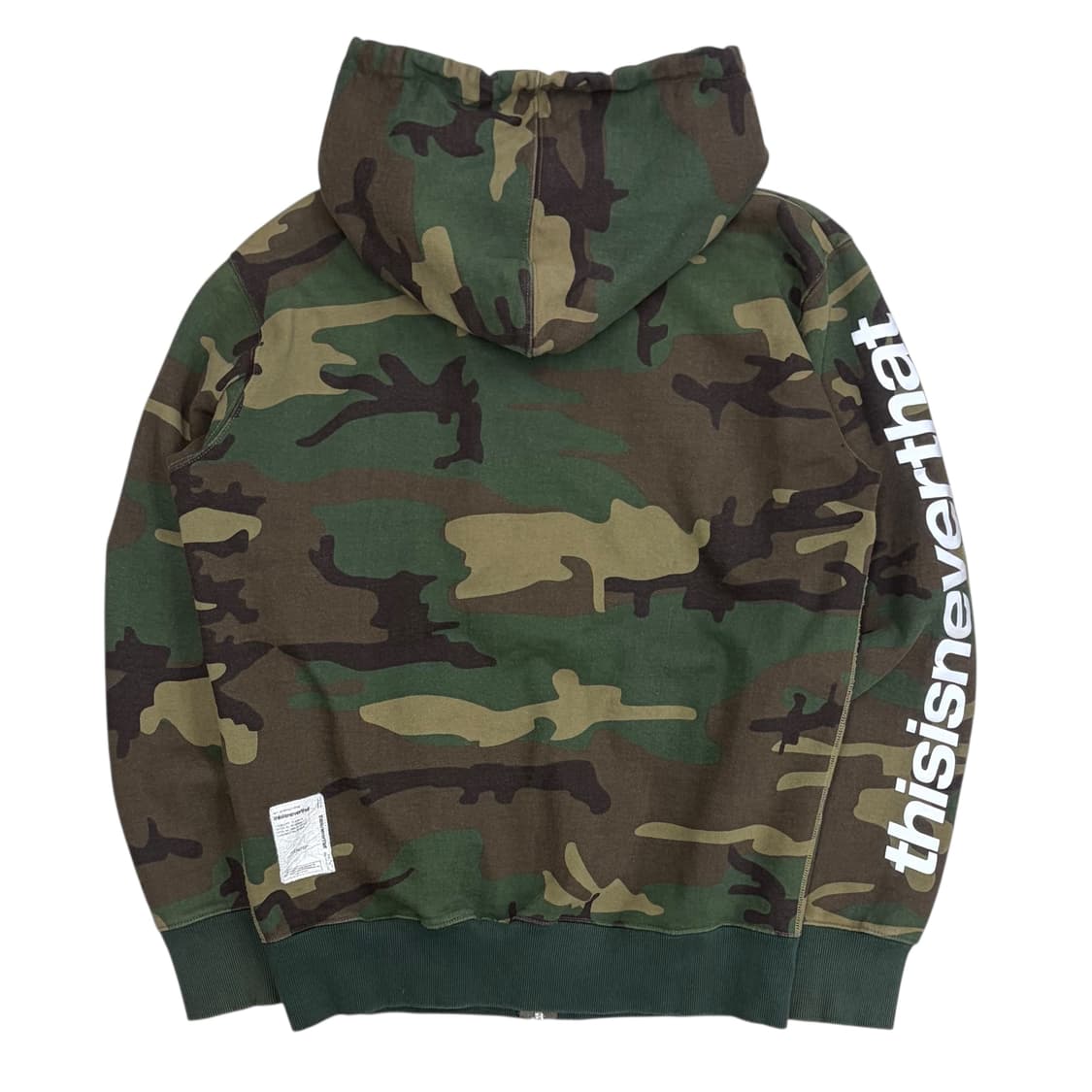 디스이즈네버댓 카모 후드집업 상품이미지4