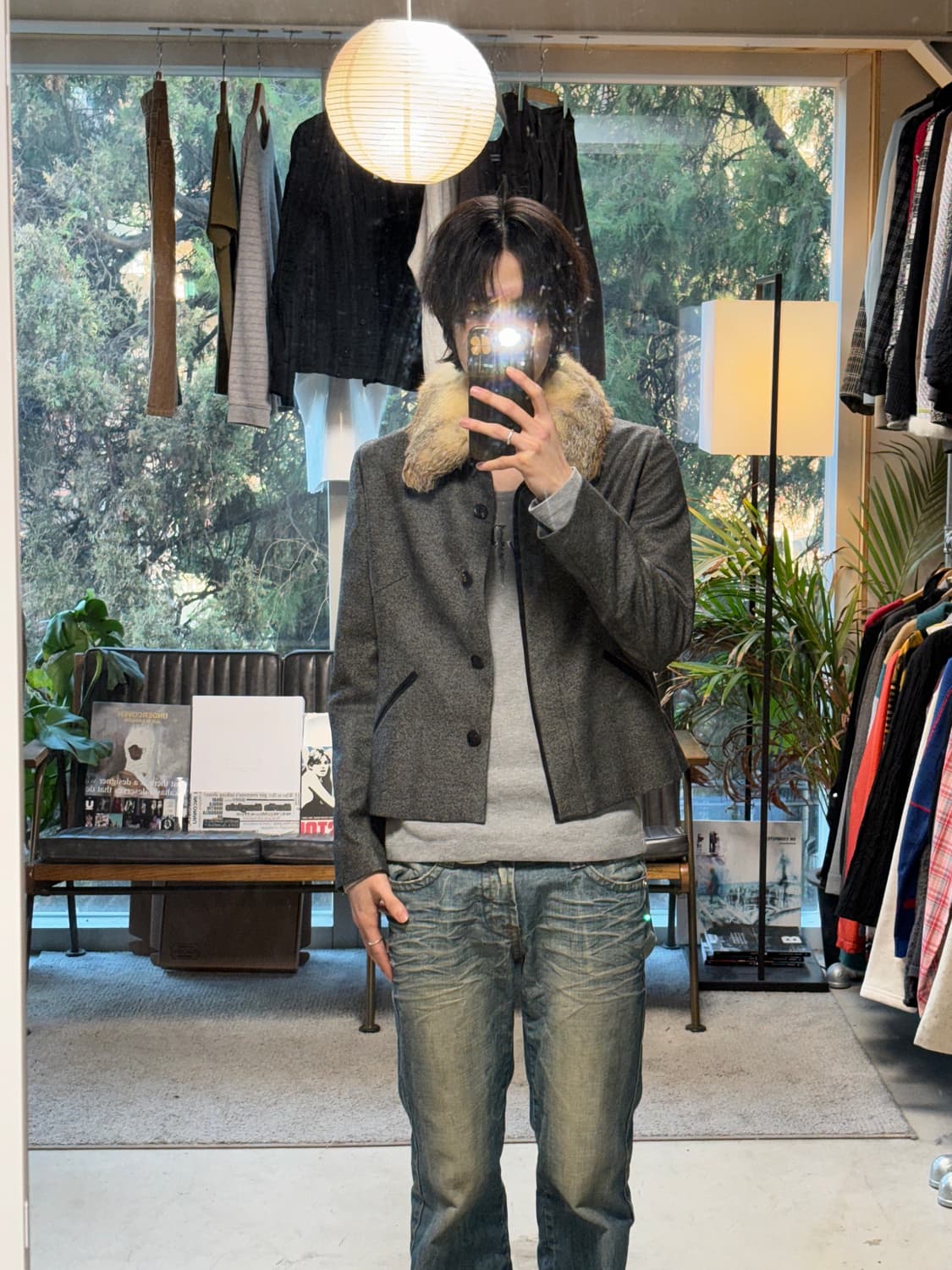 Gabardine k.t 퍼 울자켓 상품이미지6