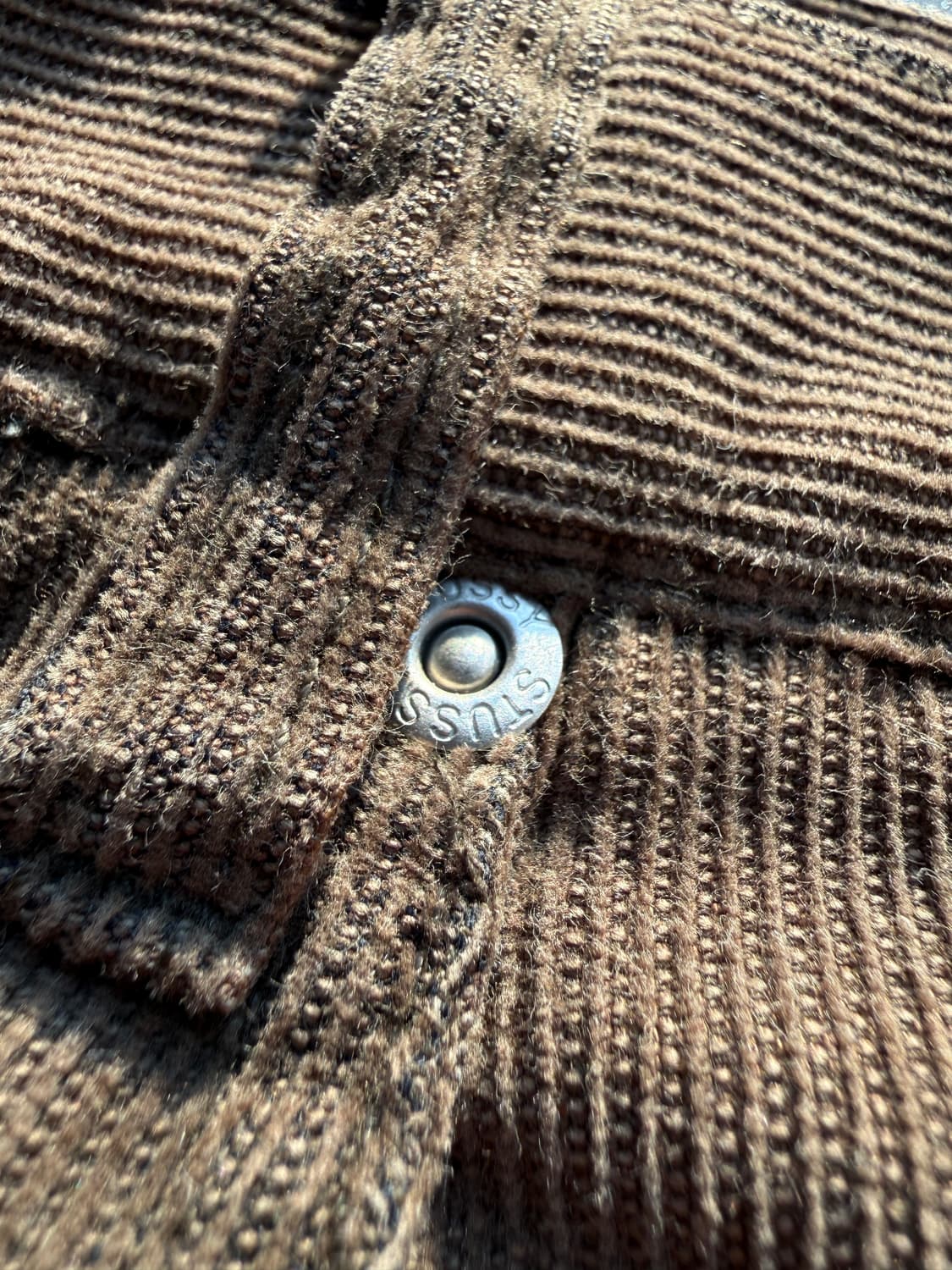 90s 스투시 코듀로이 체크팬츠 32in 상품이미지6