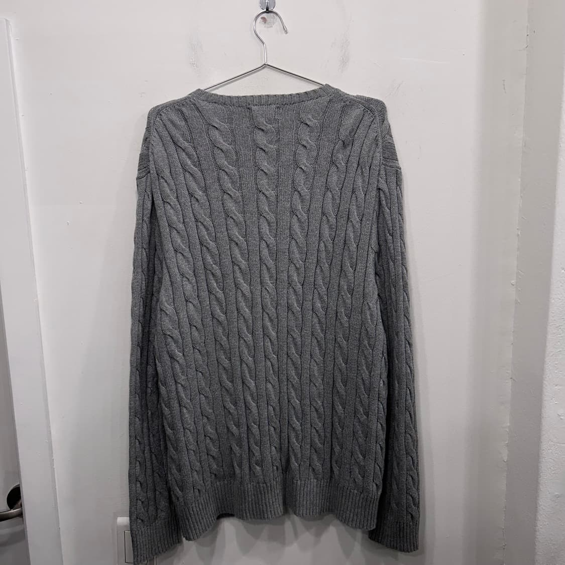 폴로 랄프로렌 스몰포니 꽈배기 코튼 니트 상품이미지5