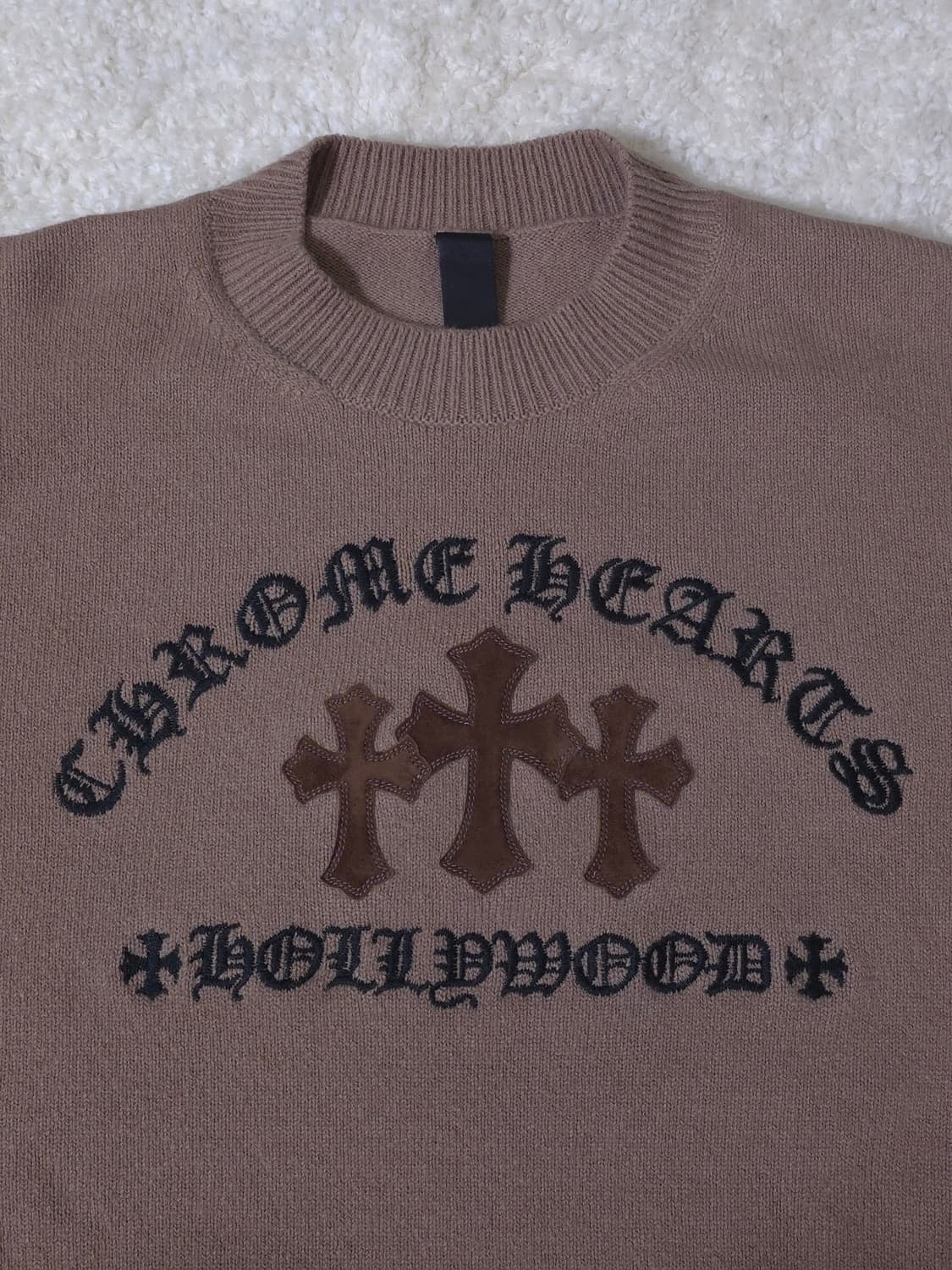 [L] 크롬하츠 세메터리 헐리우드 캐시미어 니트 상품이미지3