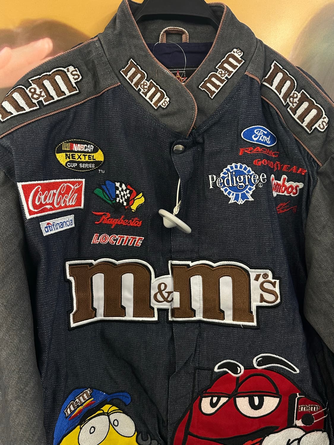 VINTAGE m&m 차콜레이싱자켓 상품이미지2