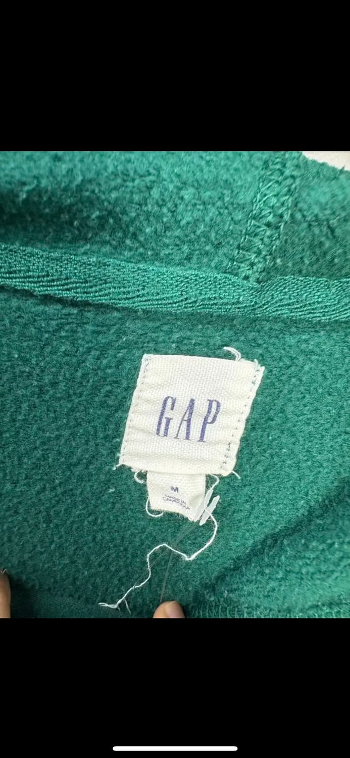 갭 빅로고 그린 후드티 H926 상품이미지5