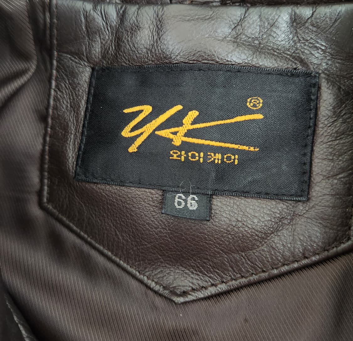 Vintage 소가죽 다크 브라운 자켓 상품이미지3