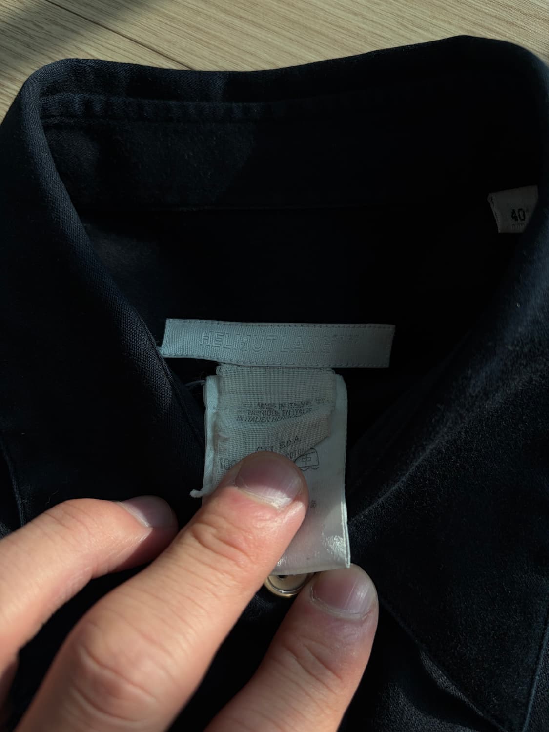 90s Helmut Lang Cotton Shirts 상품이미지4