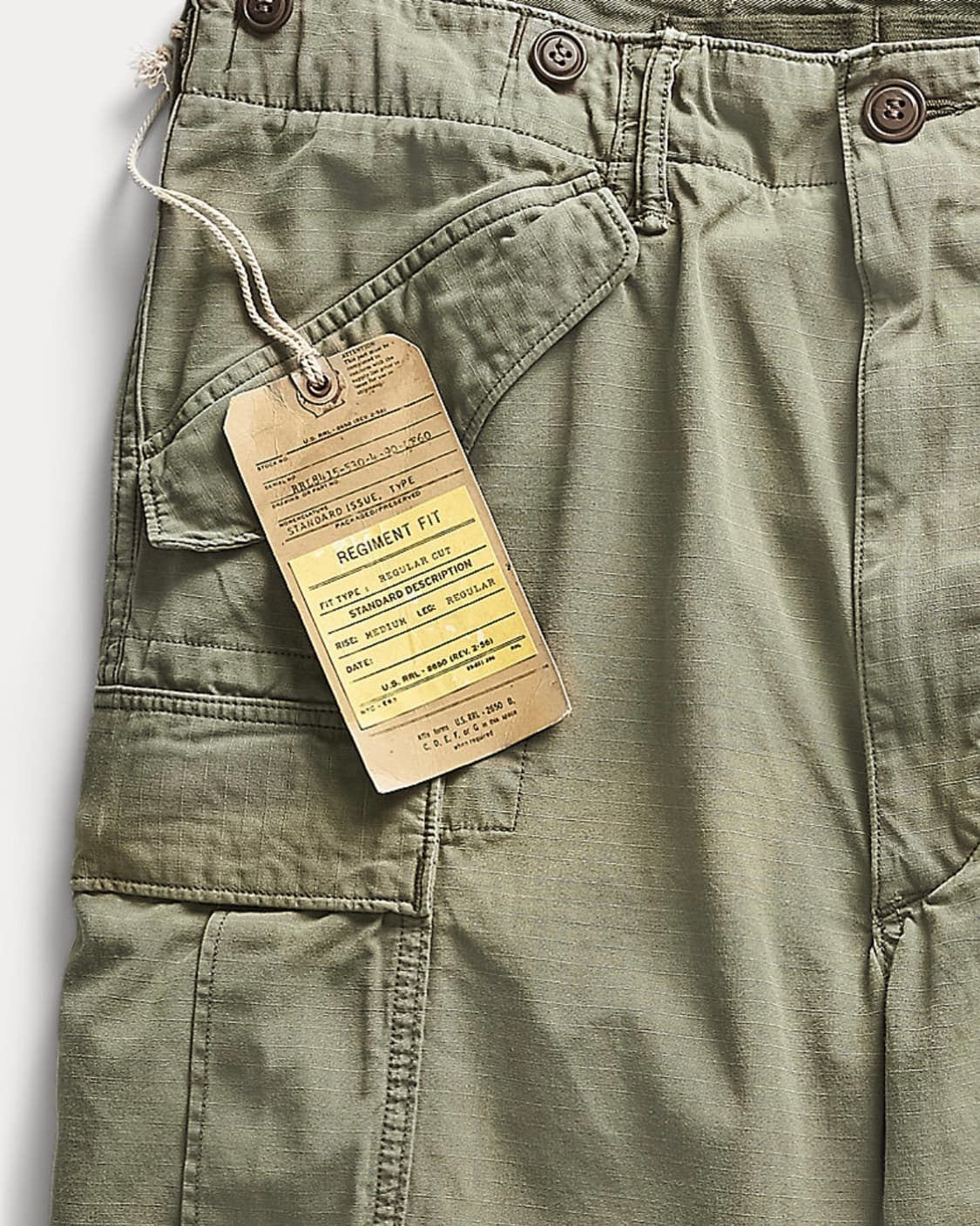 RRL 립스탑 카고 쇼트 상품이미지3