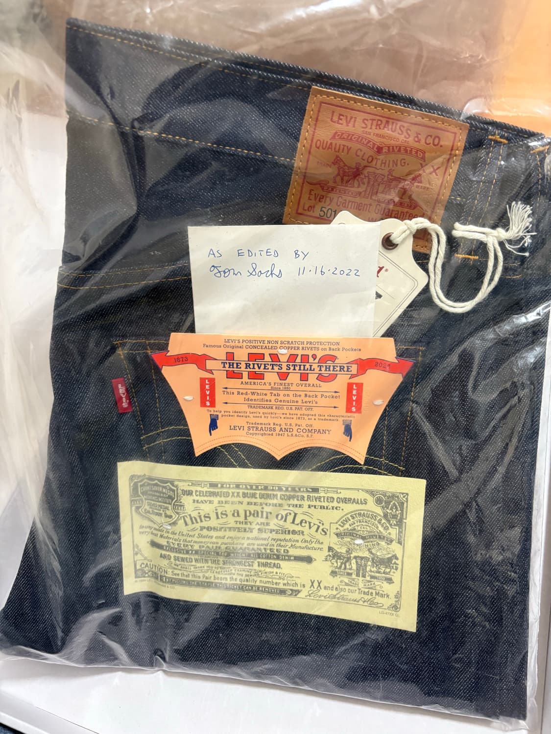 톰삭스 X 리바이스 47501 상품이미지3