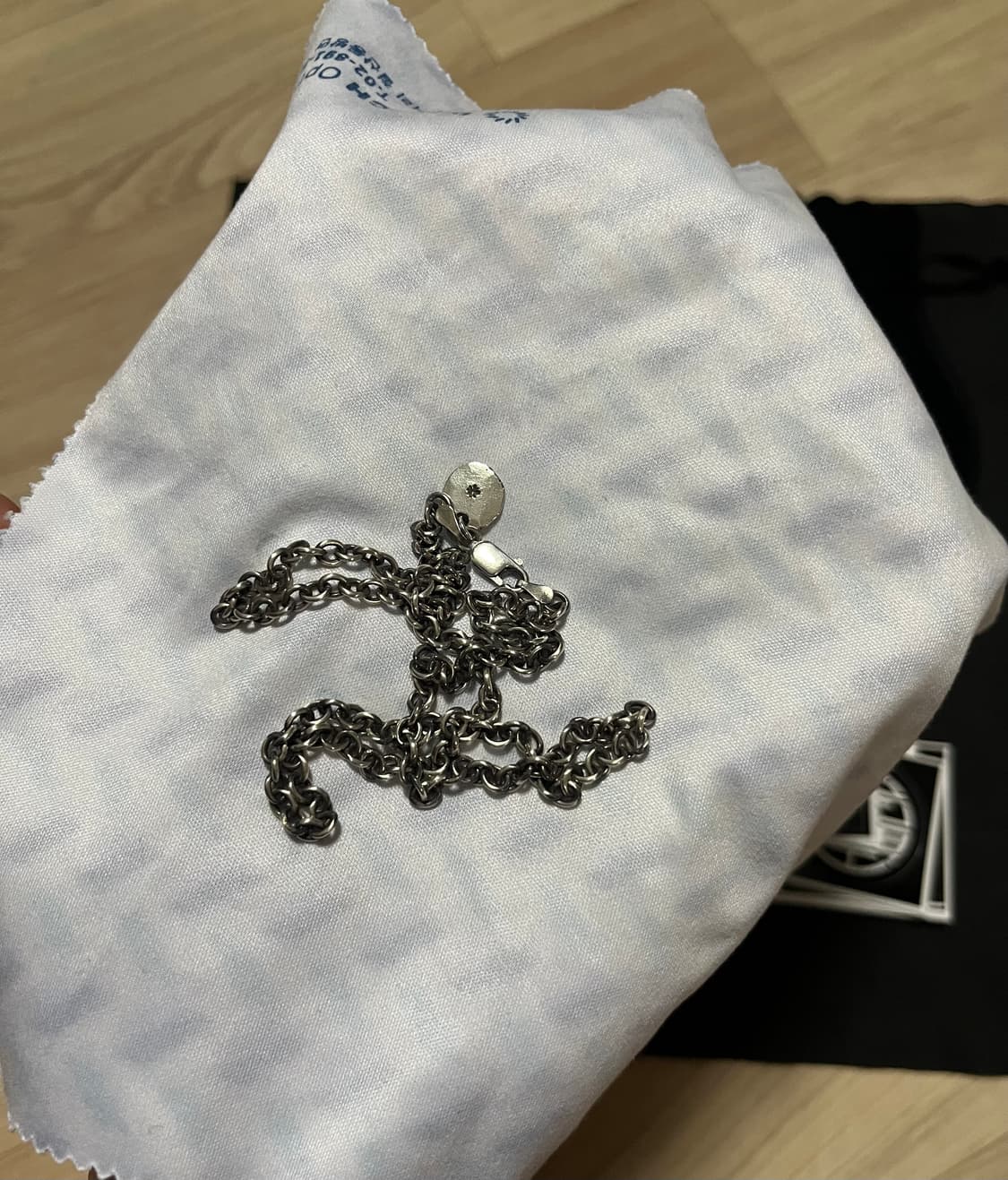 삼오세공 홀스슈 펜던트+체인(50cm) 풀세트 새 상품 상품이미지10