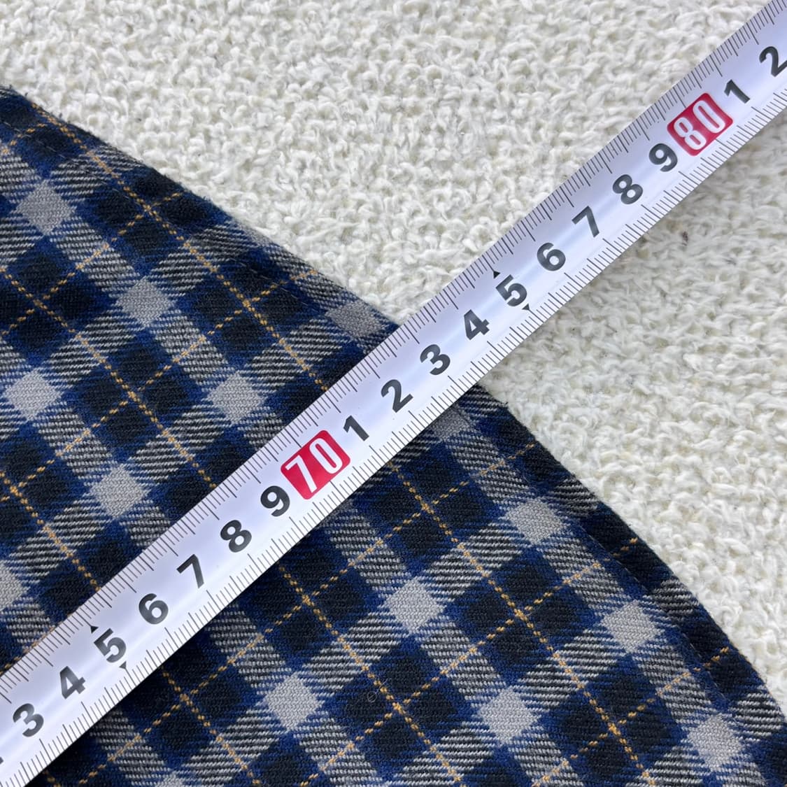 105 K2 체크 패턴 남성 셔츠 0403E 상품이미지5